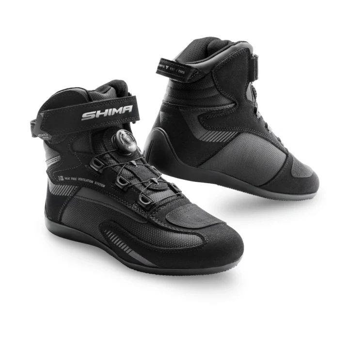 Short boots SHIMA EXO VENTED MEN BLACK/BLACK black