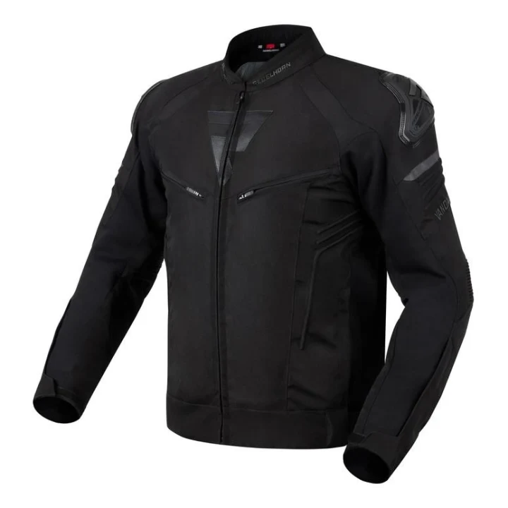 Textile jacket REBELHORN VANDAL BLACK black