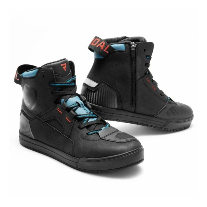 Trampki motorcycle REBELHORN VANDAL II BLACK/BLUE/RED black blue red