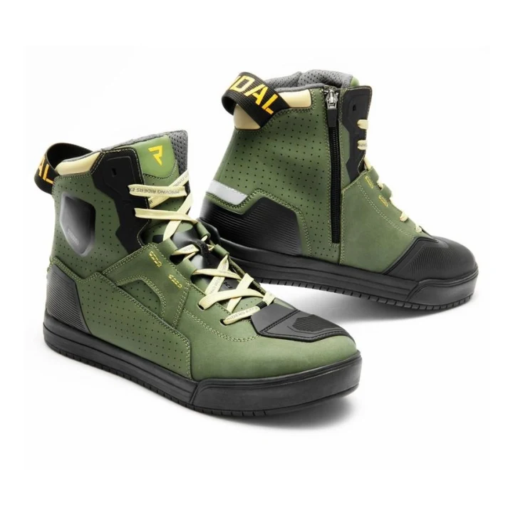 Trampki motorcycle REBELHORN VANDAL II GREEN/BLACK/ORANGE green black orange