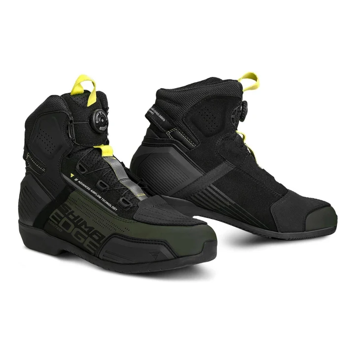 Short motorcycle boots Shima Edge Vent Men khaki green