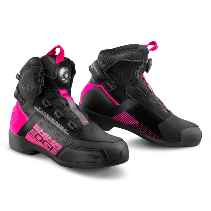Women's short boots SHIMA EDGE VENT LADY PINK black pink