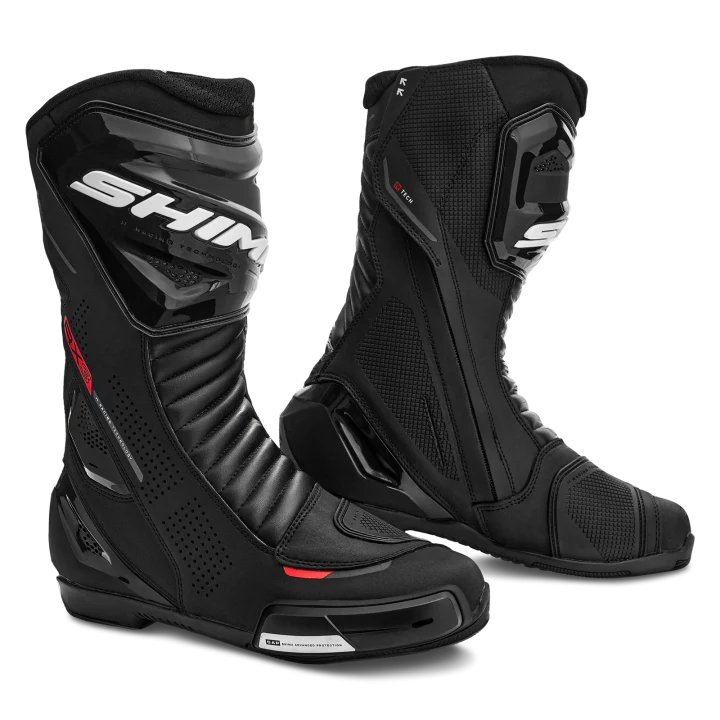 Sport boots SHIMA RX-3 RED fluo black red fluo