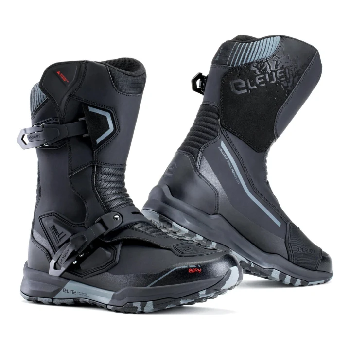 Touring boots ELEVEIT TONALE E-DRY BLACK black