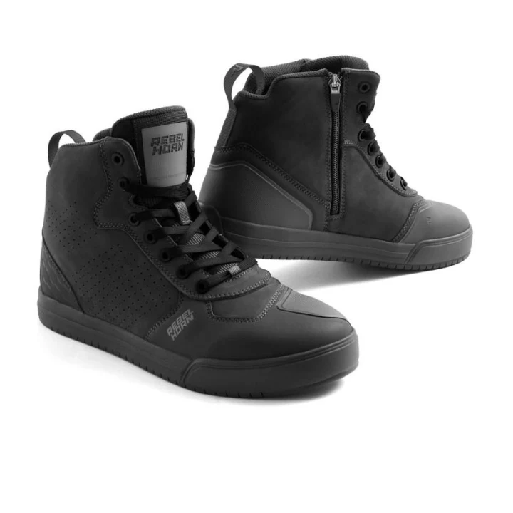 Trampki motorcycle REBELHORN SPIKE BLACK black