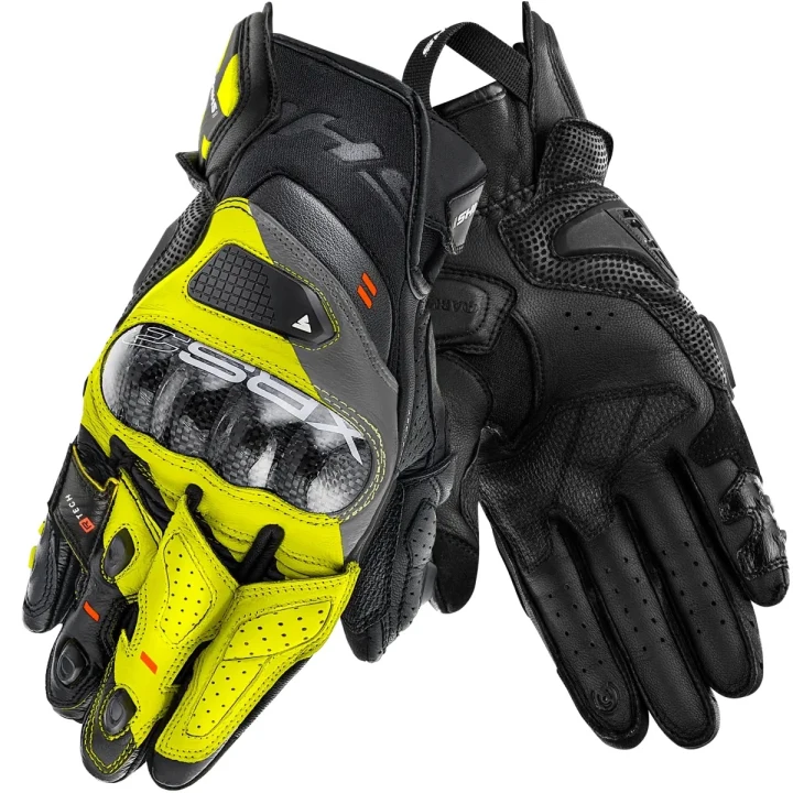 Sport gloves SHIMA XRS-3 YELLOW fluo yellow fluo