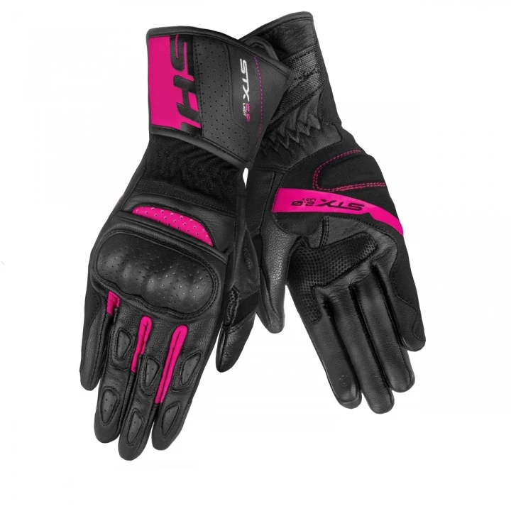 Road touring gloves women's SHIMA STX 2.0 LADY PINK black pink