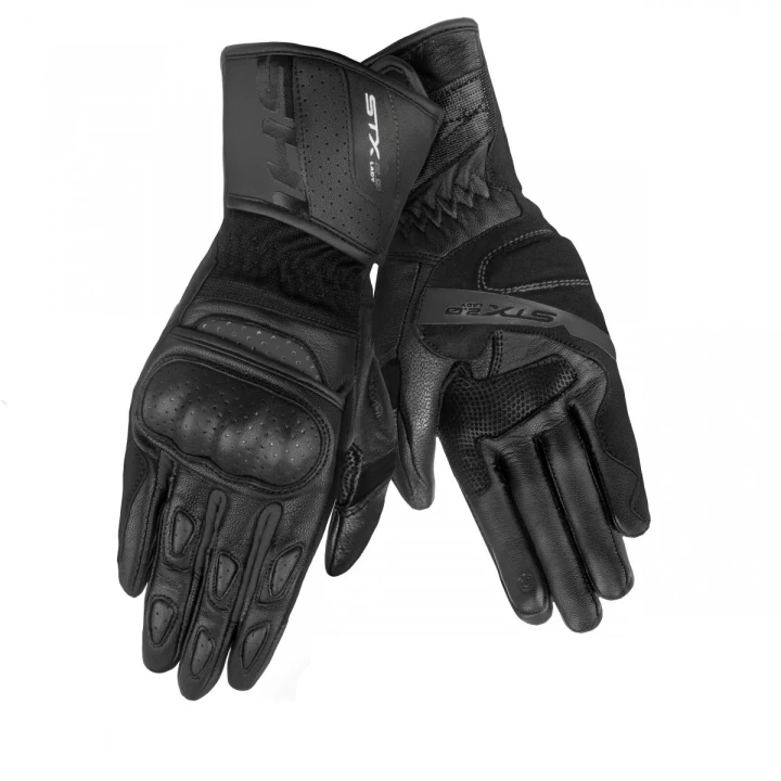 Road touring gloves women's SHIMA STX 2.0 LADY BLACK black