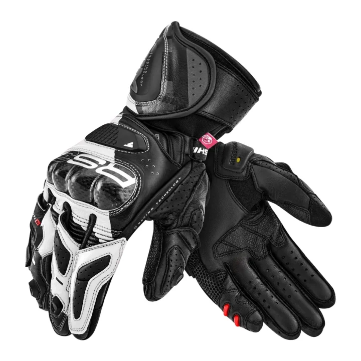 Sport gloves women's SHIMA RS-3 LADY WHITE black white